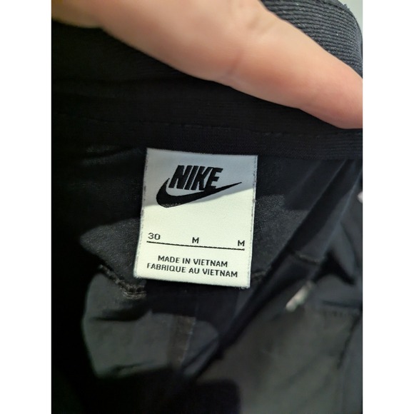 Nike Sportswear Essential Style Utility Pants Men Size 30 Black DM6681-010 Nylon - Picture 12 of 13